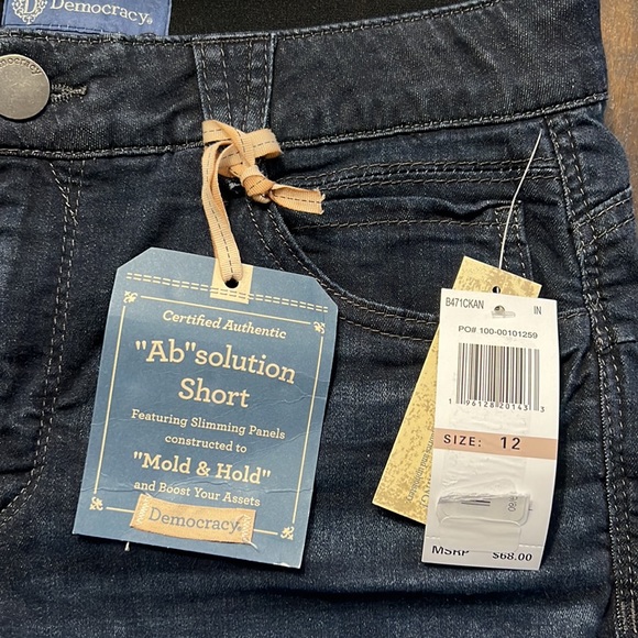 Democracy Ab"solution® Indigo Denim Shorts. - Picture 13 of 13